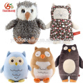 Personnalisé En Peluche En Gros Mignon Mini Rose Grand Yeux Noir Owl En Peluche Peluche